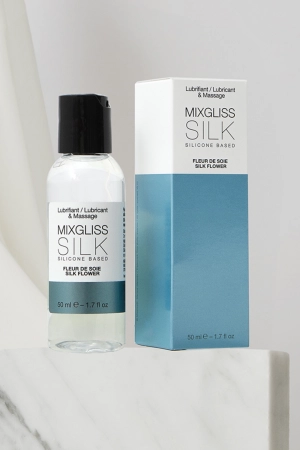 Silk Flower Silicone-Based Lubricant & Massage Fluid 50ml