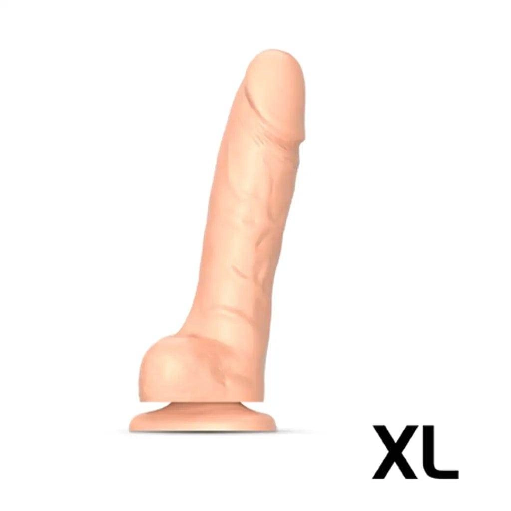 Strap On Me - Sliding Skin Realistic Dildo XL (Vanilla)
