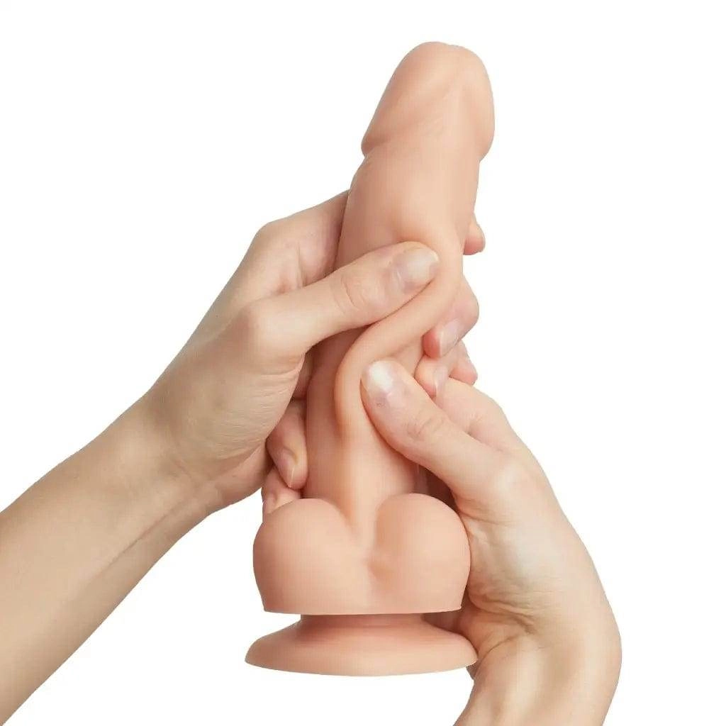 Strap On Me - Sliding Skin Realistic Dildo XL (Vanilla)