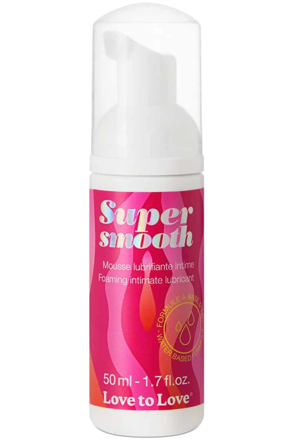 Super Smooth Intimate Water-Based Foam Lubricant 50ml