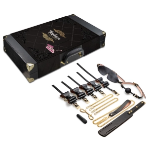 Temptasia By Blush® | Safe Word Bondage Kit with Black Suitcase By Blush