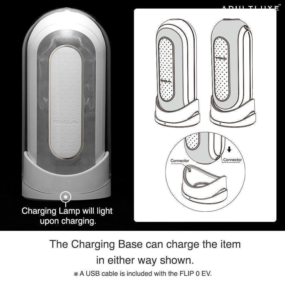 Tenga Flip Zero White Vibrating Masturbator