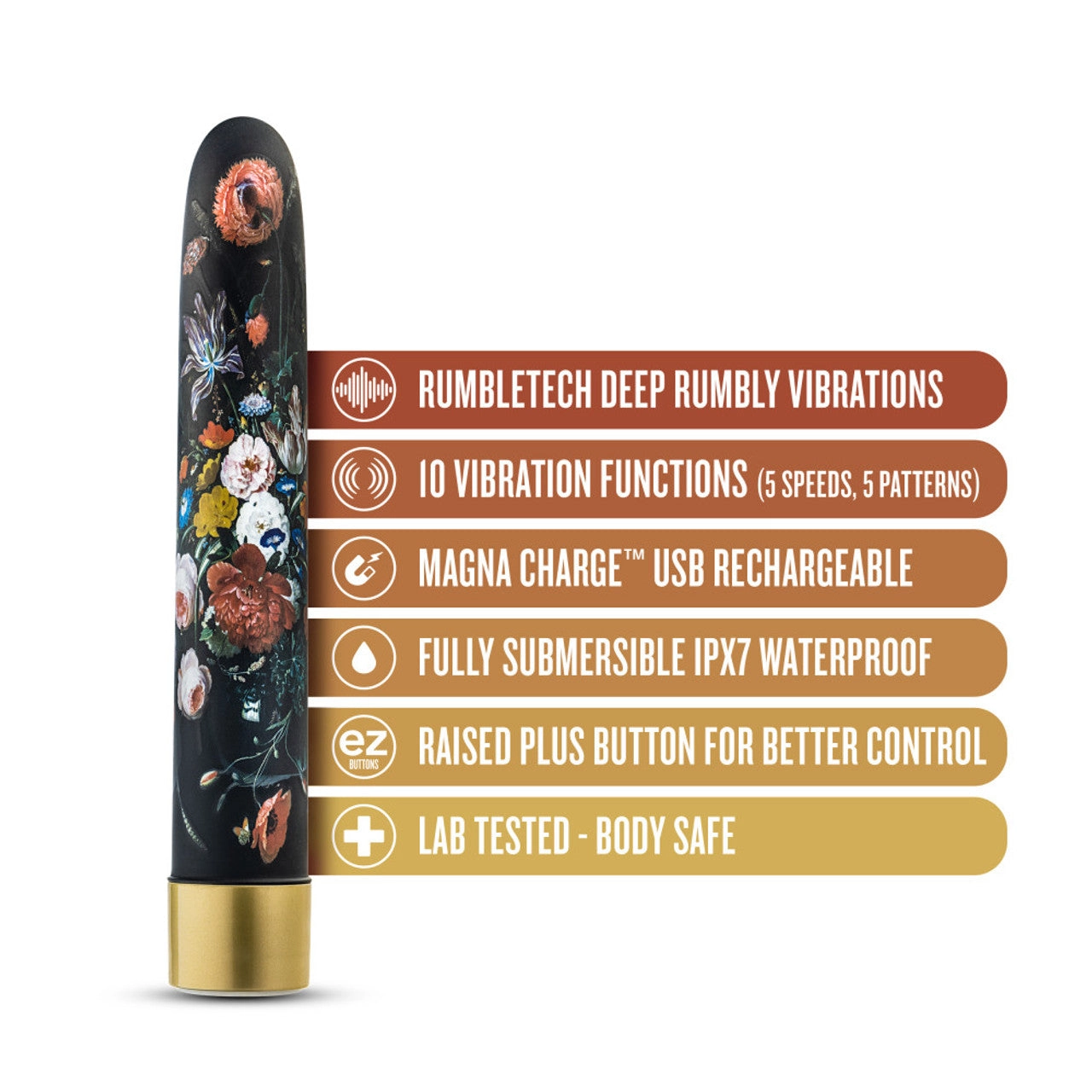 The Collection - Bountiful - 7 Inch Rechargeable Vibe