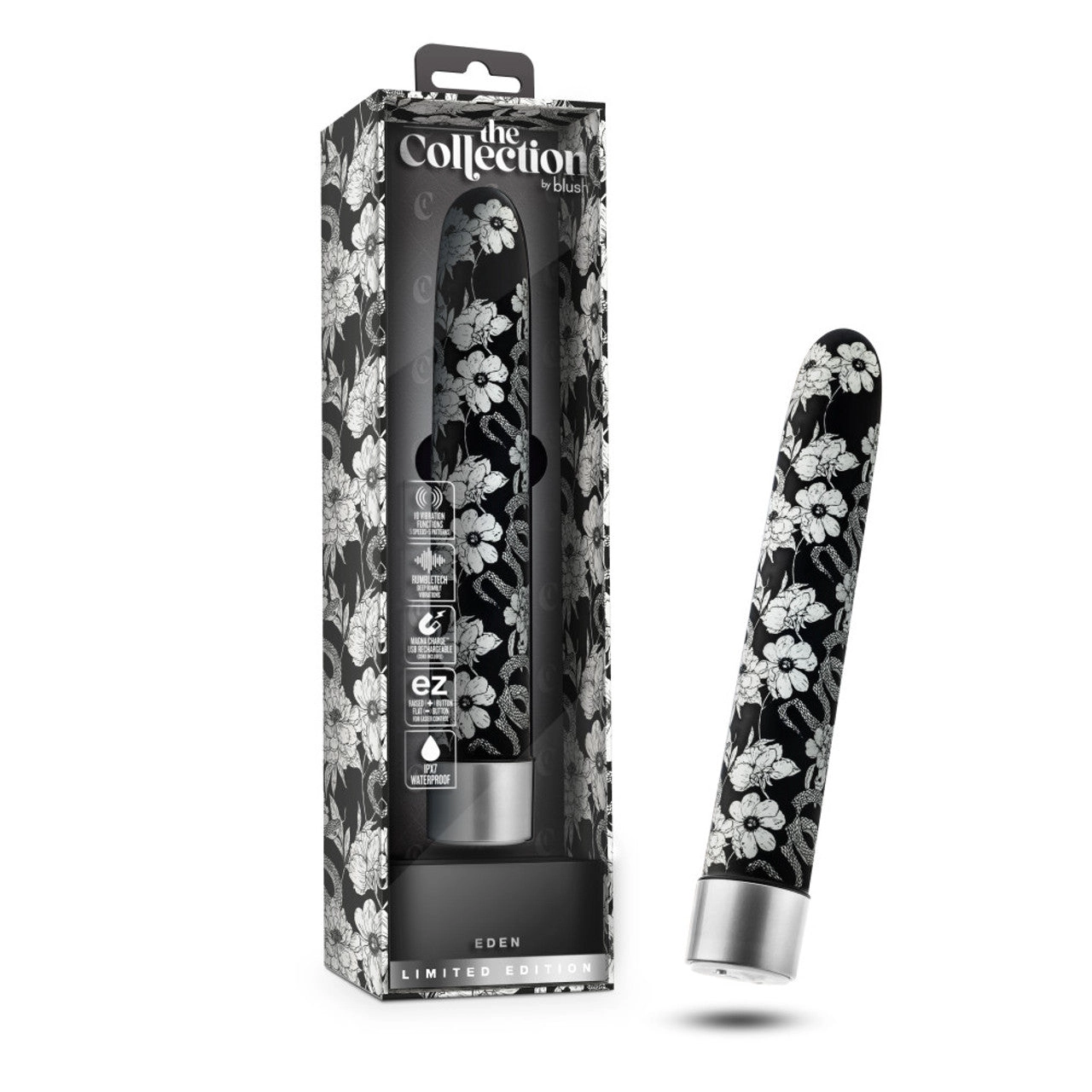 The Collection - Eden - 7 Inch Rechargeable Vibe