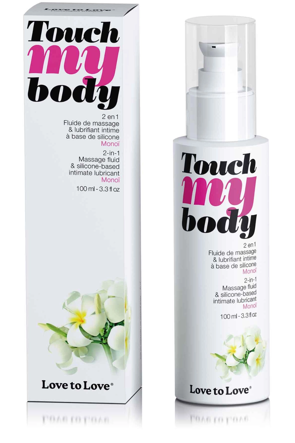 Touch My Body Massage & Lubricant Monoi 100ml