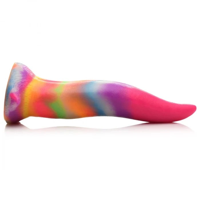 UNICORN KISS UNICORN TONGUE GLOW-IN-THE-DARK SILICONE DILDO