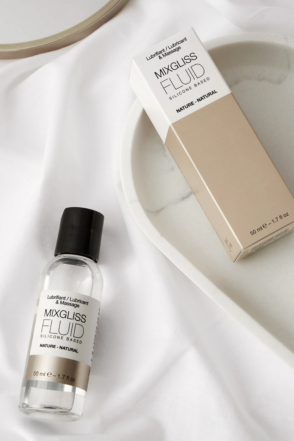 Unscented Silicone-Based Lubricant & Massage Fluid 50ml
