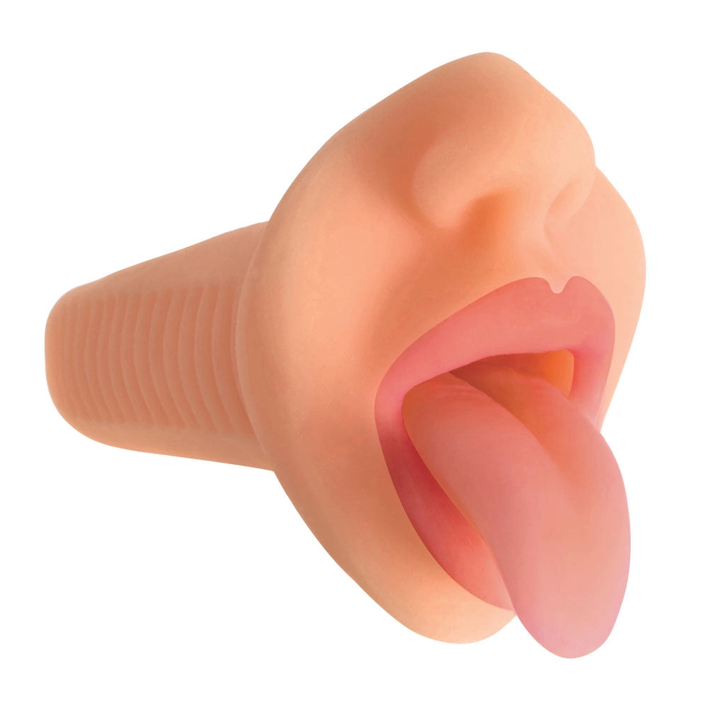Vanilla Bliss Deep Throat Stroker with Vibrating Bullet