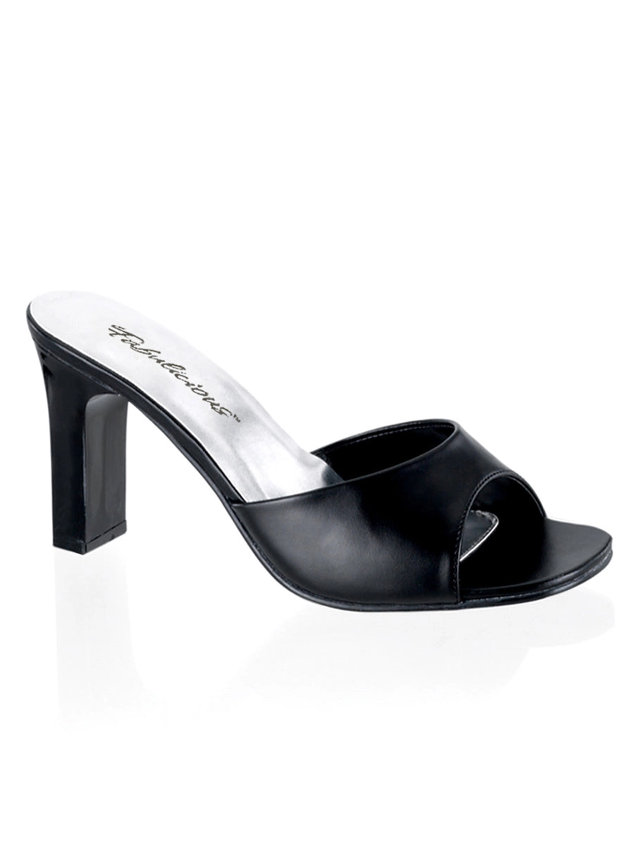 Vegan Leather Slide