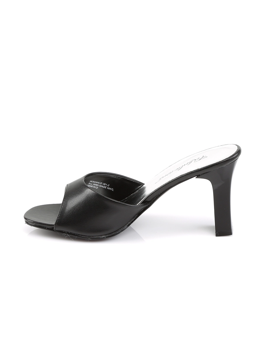 Vegan Leather Slide