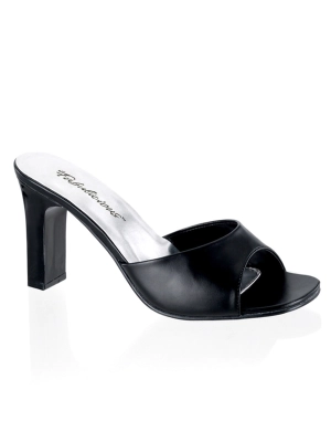 Vegan Leather Slide