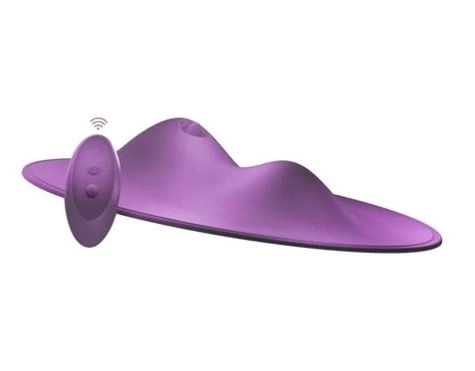 VibePad 2 Grinder Warming Tongue Vibrator with Remote - Purple