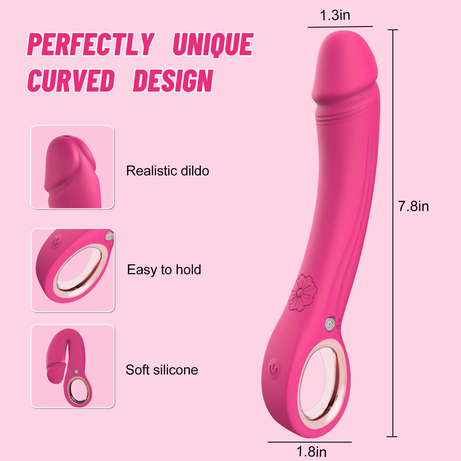 Viora – Quiet and Strong 10 Vibration Modes G Spot Vibrator