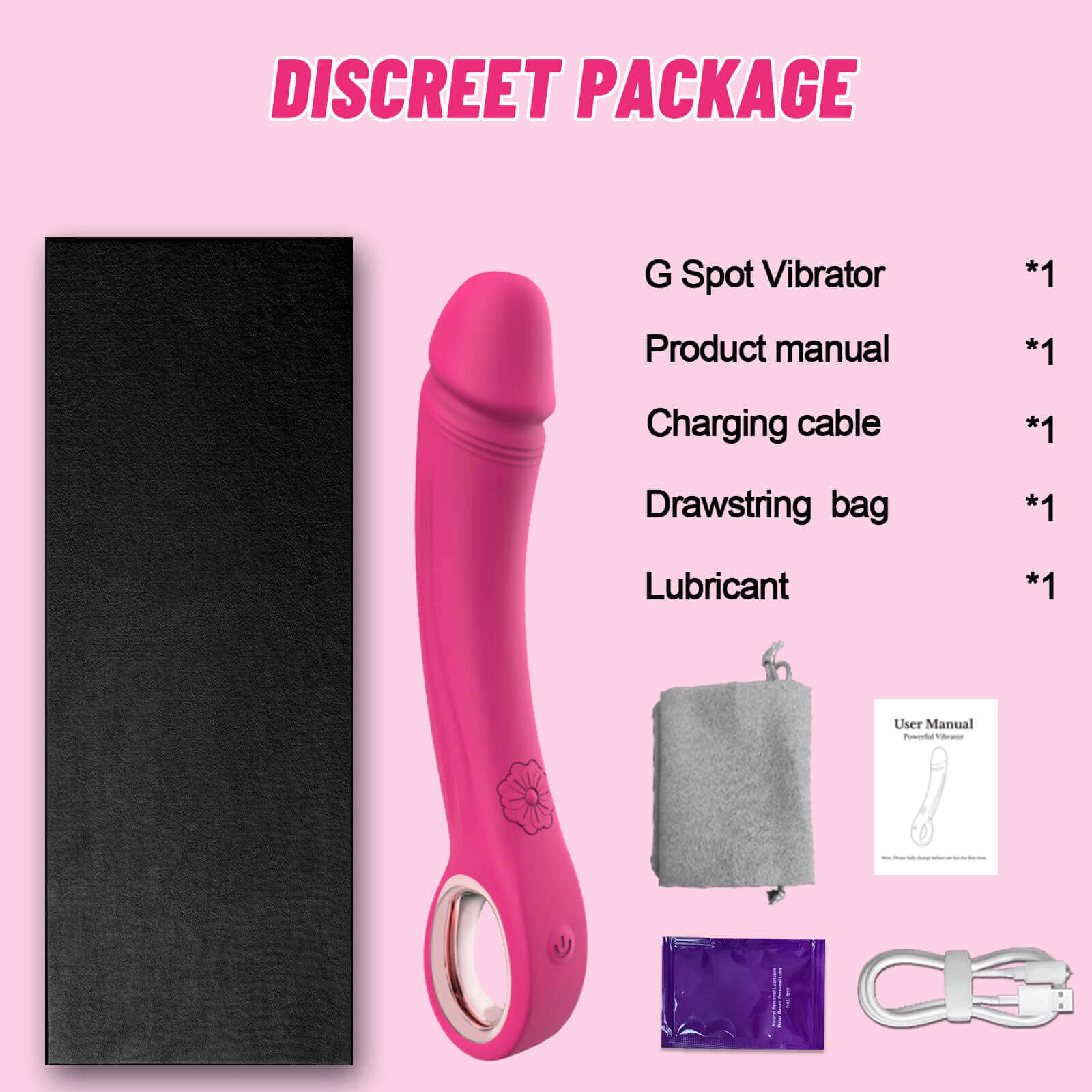 Viora – Quiet and Strong 10 Vibration Modes G Spot Vibrator