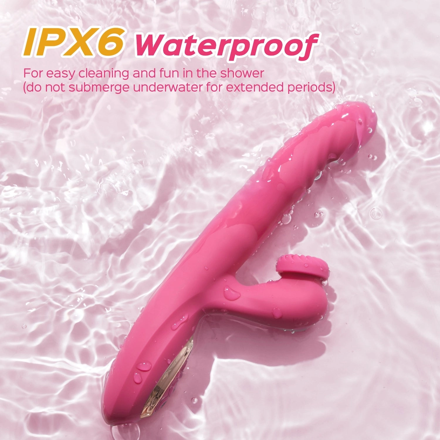 Vortex - Thrusting G-Spot & Rotating Clitoral Vibrator Dual Stimulator