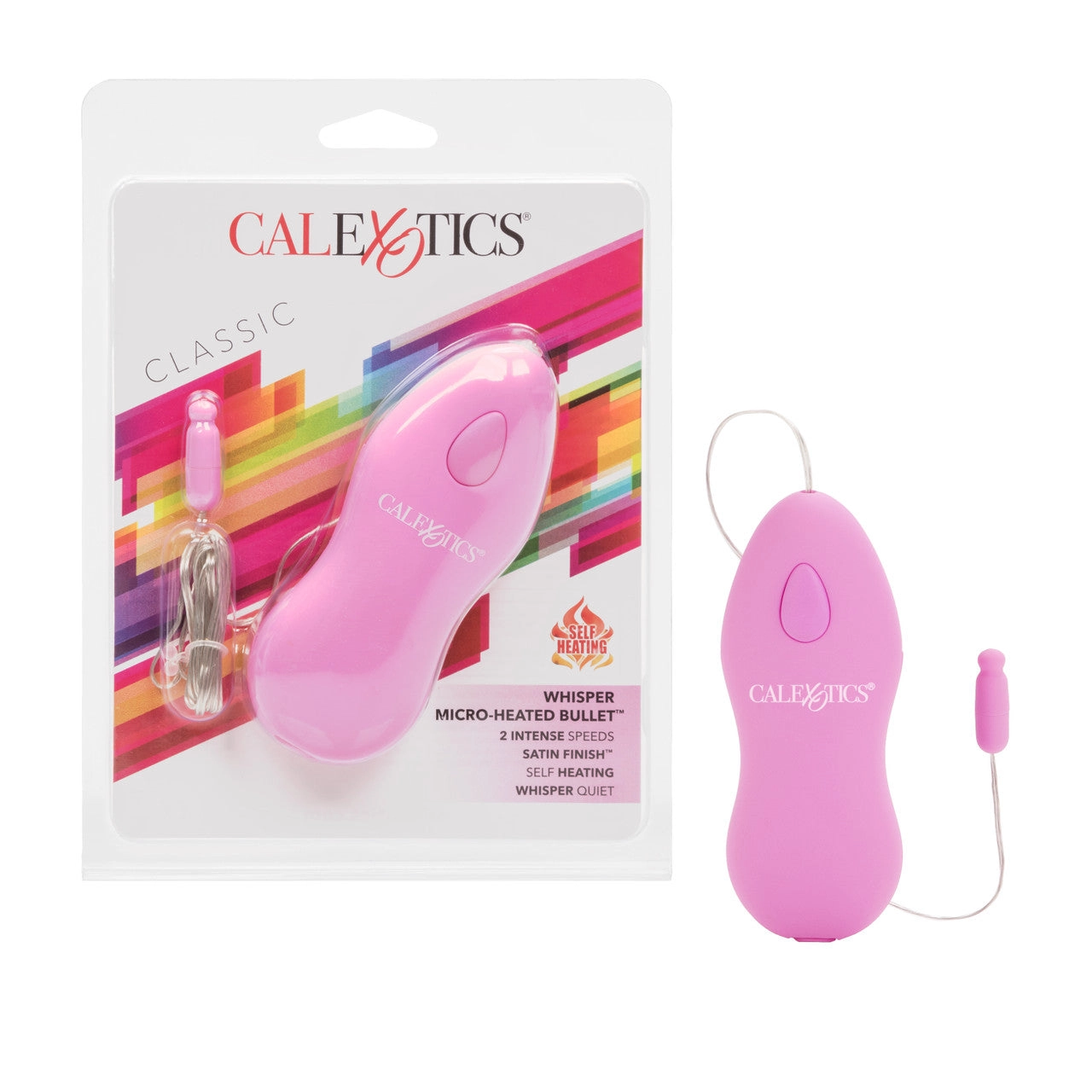 Whisper Micro-Heated Bullet - Pink