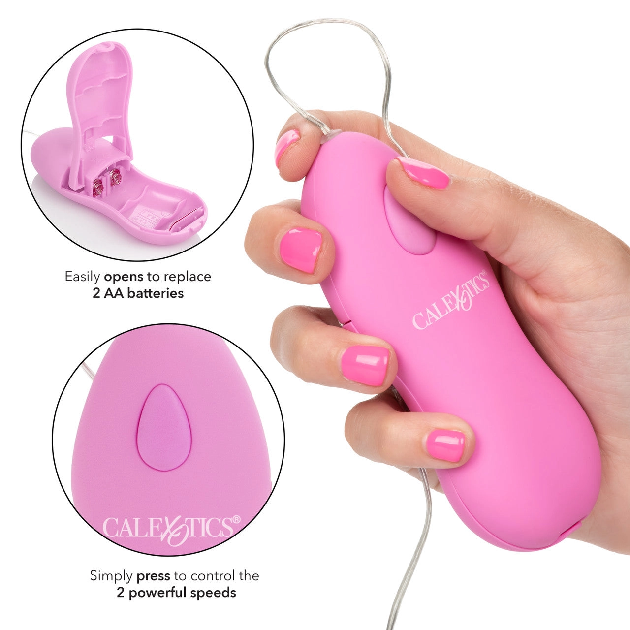 Whisper Micro-Heated Bullet - Pink