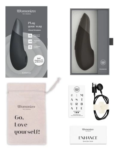 Womanizer Enhance Vibrator Black