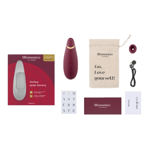 Womanizer Premium 2 - Bordeaux