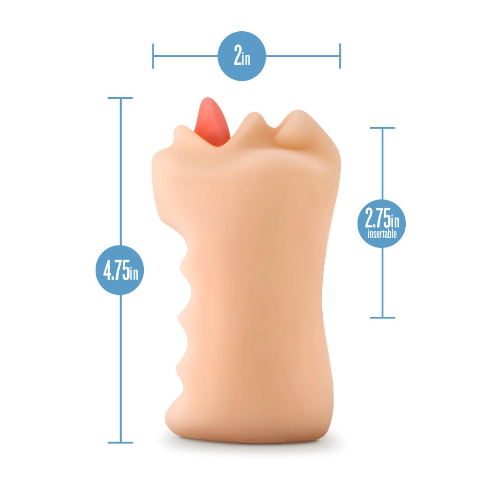 X5 Men By Blush® | Oral Anne Vanilla Masturbator / Stroker